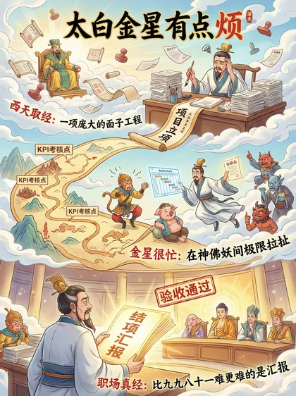 太白金星有点烦 · 延伸图解