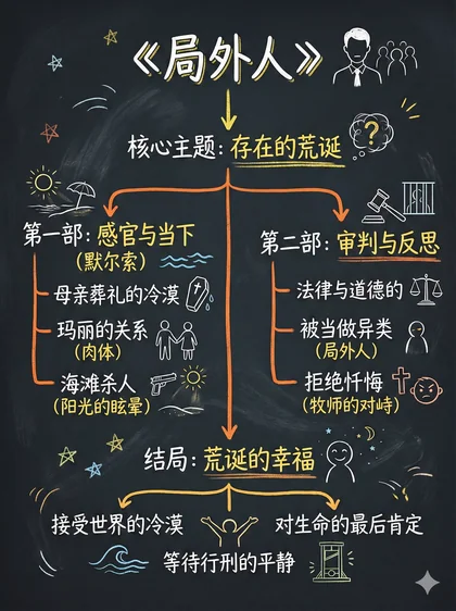 局外人 · 黑板图解