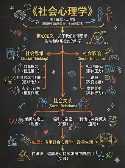 社会心理学 · 黑板图解