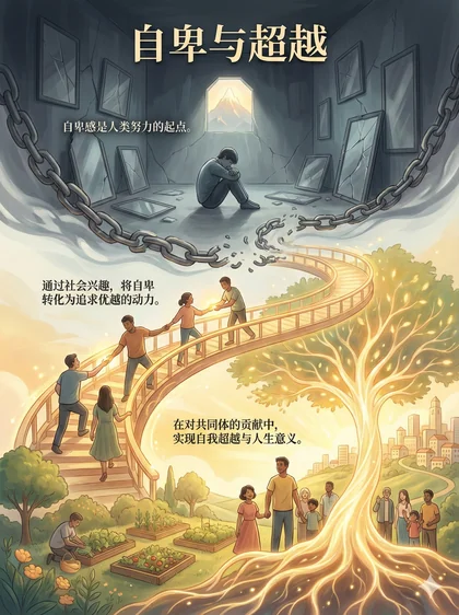 自卑与超越 · 三句话读懂
