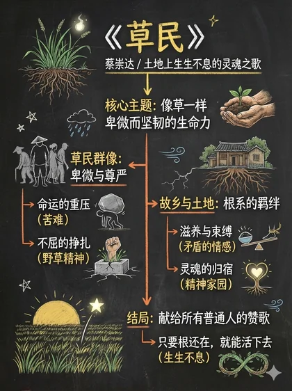 草民 · 黑板图解