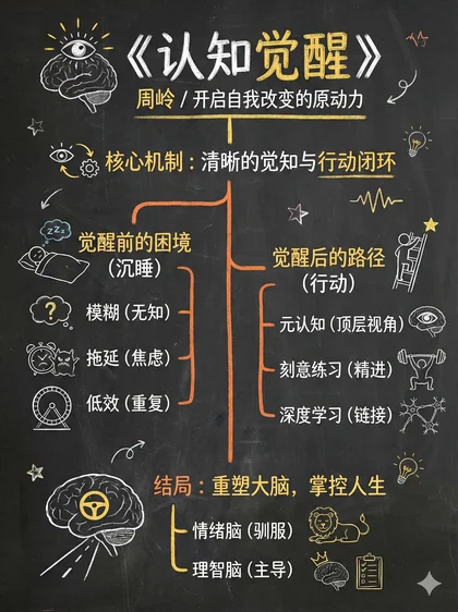认知觉醒 · 黑板图解