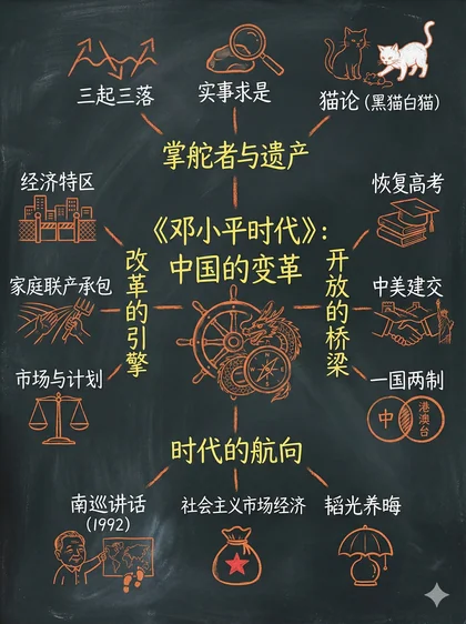 邓小平时代 · 黑板图解